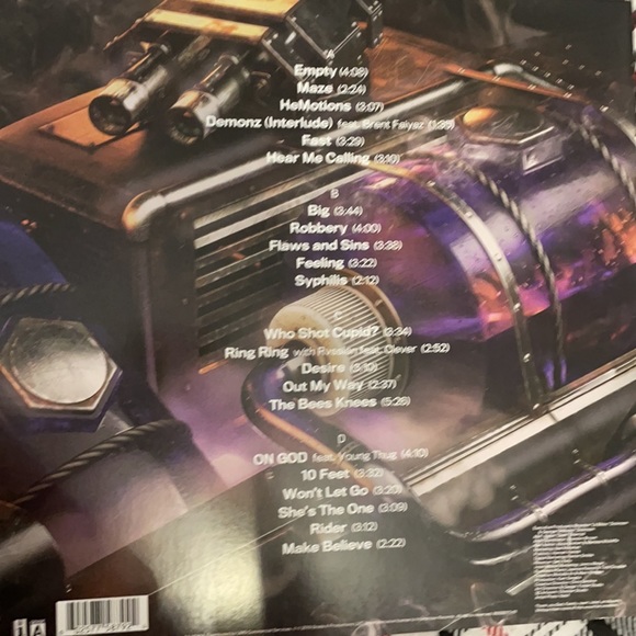 Juice wrld signed death race for love record - Picture 3 of 8